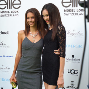 Audrey Bousquet an der Elite Model Look Switzerland 2014