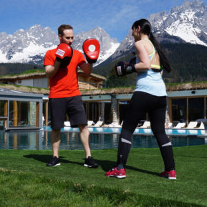 Boxsport im Stanglwirt Bio- und Wellnesshotel in Tirol