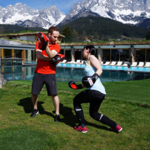 Boxtraining im Stanglwirt Bio- und Wellnesshotel in Tirol