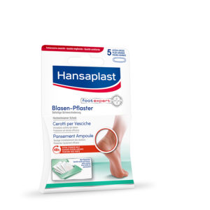 Das neue, verbesserte SOS Blasenpflaster von Hansaplast