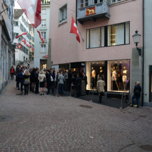 Eröffnung - WOLFORD erster Flagship-Store in Zürich