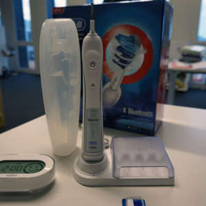 Tutorial Zahnselfie mit der Oral-B Zahnbürste Bluetooth®-Technologie